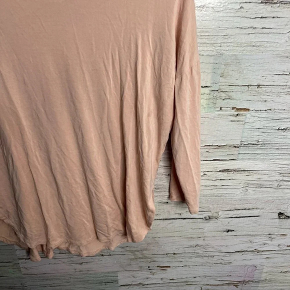 ARITZIA | BABATON Norris  T-Shirt Stretch Jersey Knit 3/4 Sleeve xs pink peach - Picture 5 of 8